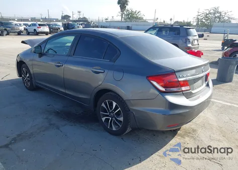 2013 Honda Civic Ex z USA, uszkodzony, nr VIN 2HGFB2F84DH519651